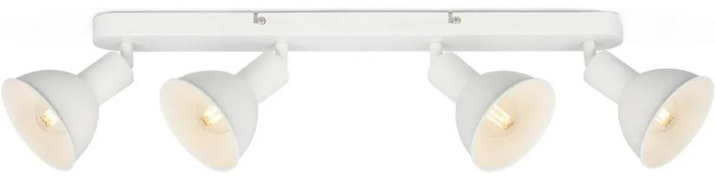 Brilo - Spotlámpa RETRO 4xE14/25W/230V fehér