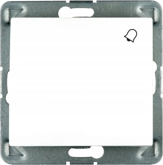 Csengőkapcsoló csengő Polmark Sigma fehér LP-6D/M.BI