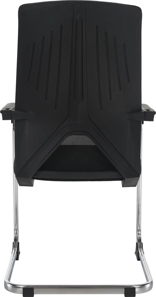 Tárgyalószék, fekete, RAVIL