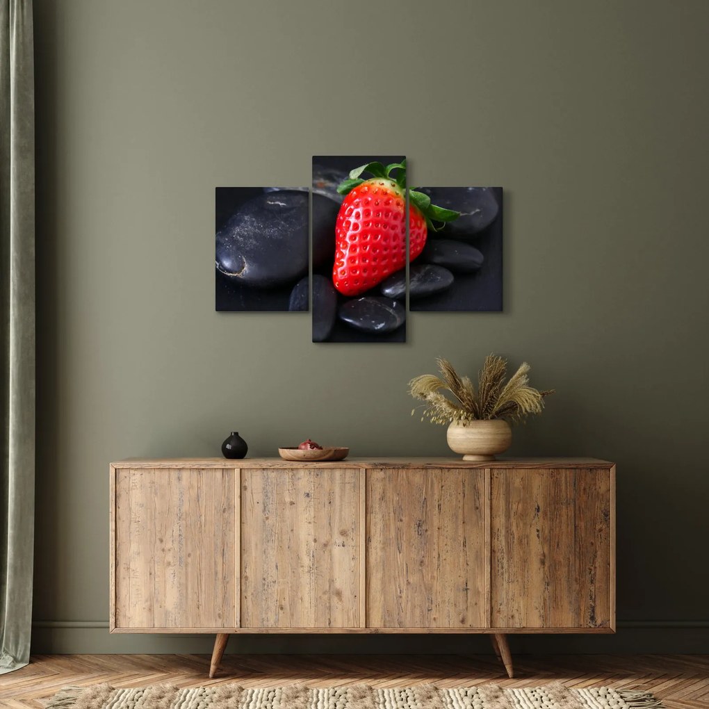 Kép - eper (90x60 cm)