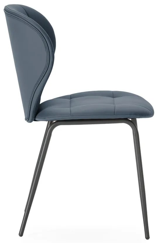 Sötétszürke étkezőszék szett 2 db-os Maura – Marckeric