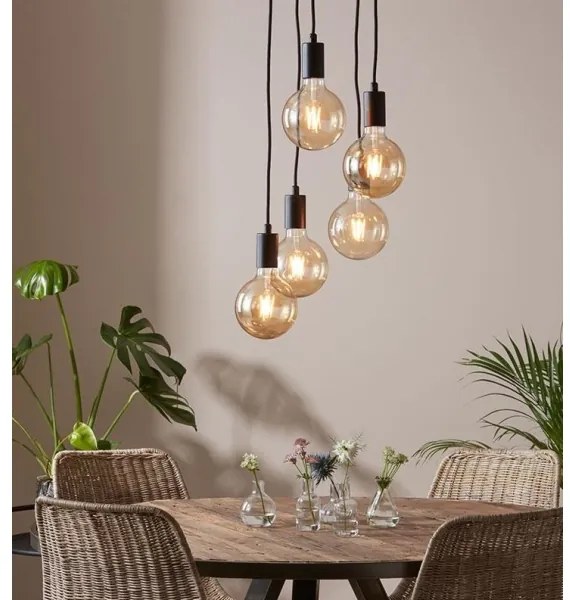 Markslöjd 107467 - Csillár zsinóron SKY 5xE27/60W/230V