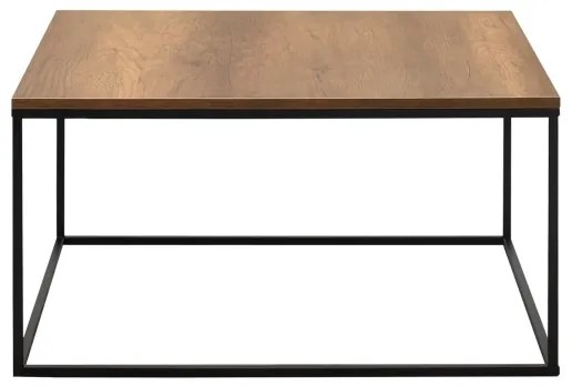 Konferencia asztal 42x80 cm barna színben