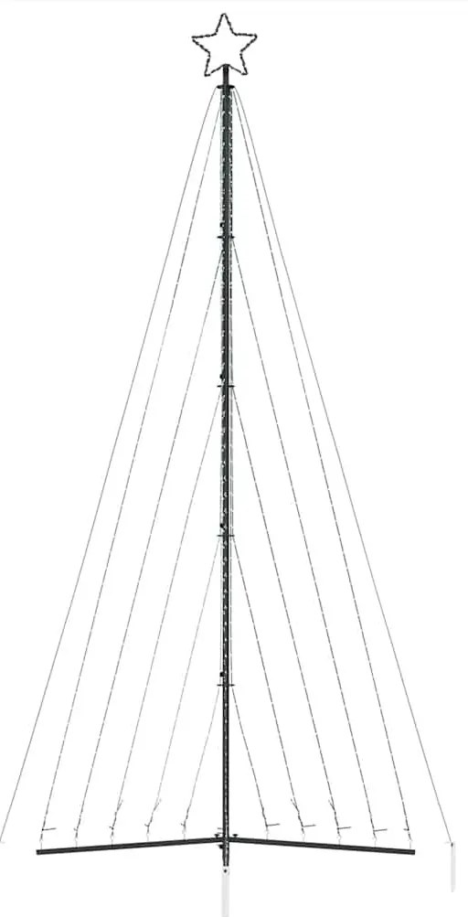 meleg fehér LED karácsonyfa 570 LED 399 cm