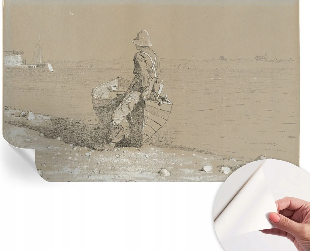 Dekoratív Öntapadós Tapéta Divatos Minták Nosztalgikus jelenet 416x254 cm