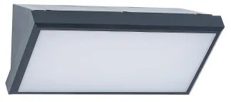 Brilagi - LED kültéri fali lámpatest érzékelővel TRIANGLE LED/20W/230V antracit