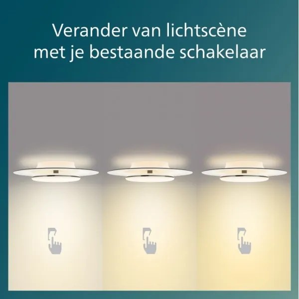 Philips- LED Dimmelhető mennyezeti lámpa GARNET SCENE SWITCH LED/40W/230V 2700K