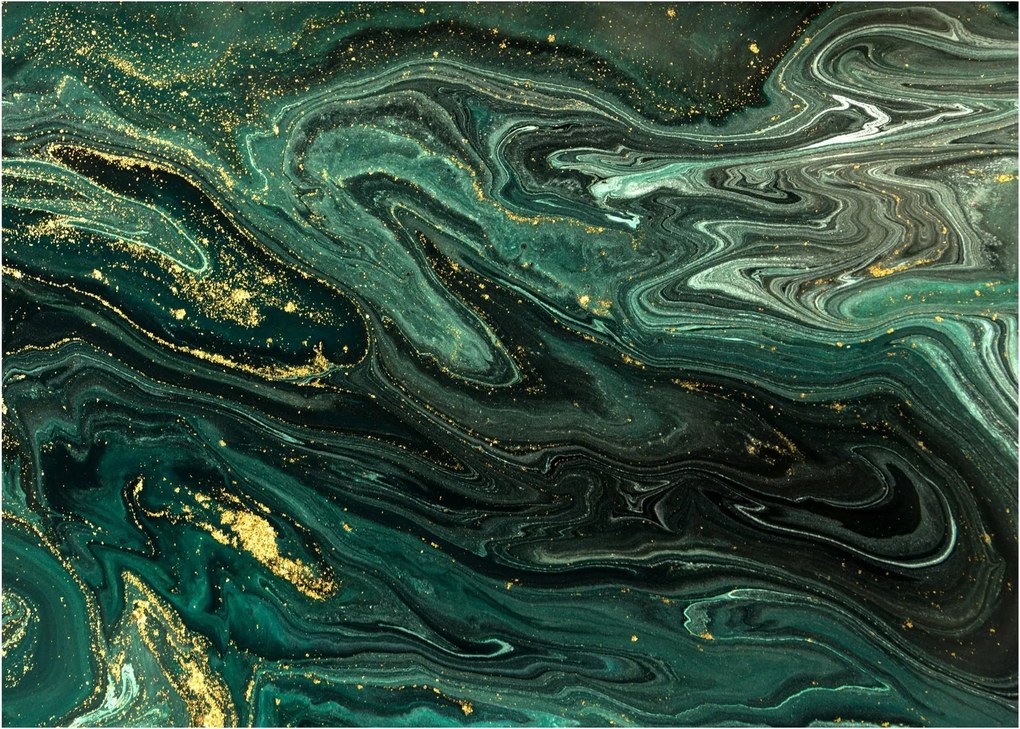 Kép - Zöld márvány (70x50 cm)