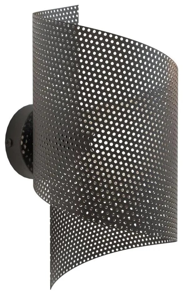 Fali lámpa SPIRAL 1xG9/8W/230V fekete