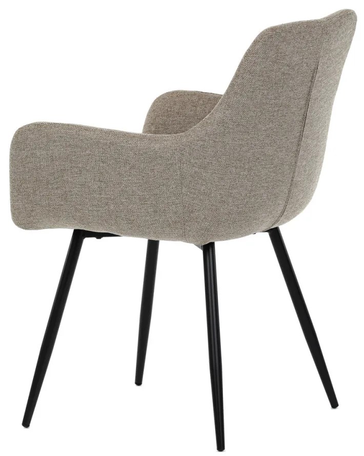 Scaun modern în carouri din țesătură Truffle . DCH-226