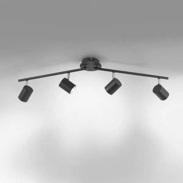 Leuchten Direkt 11944-13 - LED Spotlámpa TARIK 4xGU10/5W/230V antracit