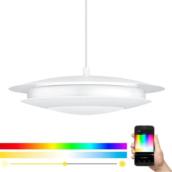 Eglo 98041 - MONEVA-C LED RGB dimmelhető függeszték 18W 230V