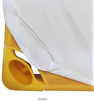 Nagy óvodai vízálló bélelt lepedő 70×140 cm