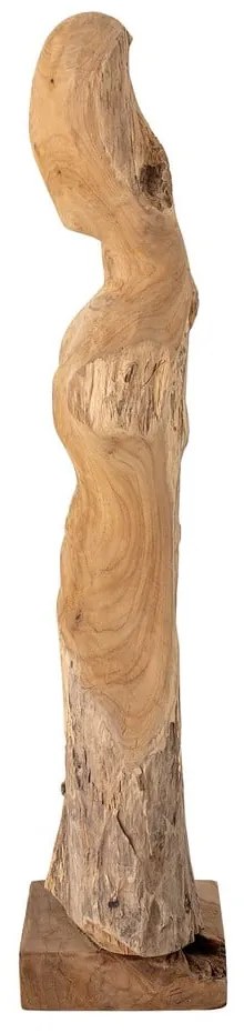 Leona teakfa szobor, magasság 70 cm - Bloomingville