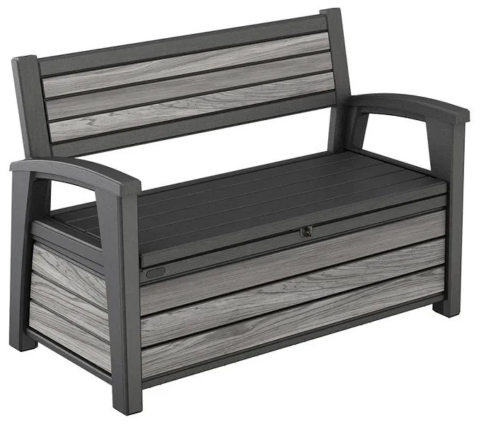 Decocoat műanyag kerti pad/tároló 227 L