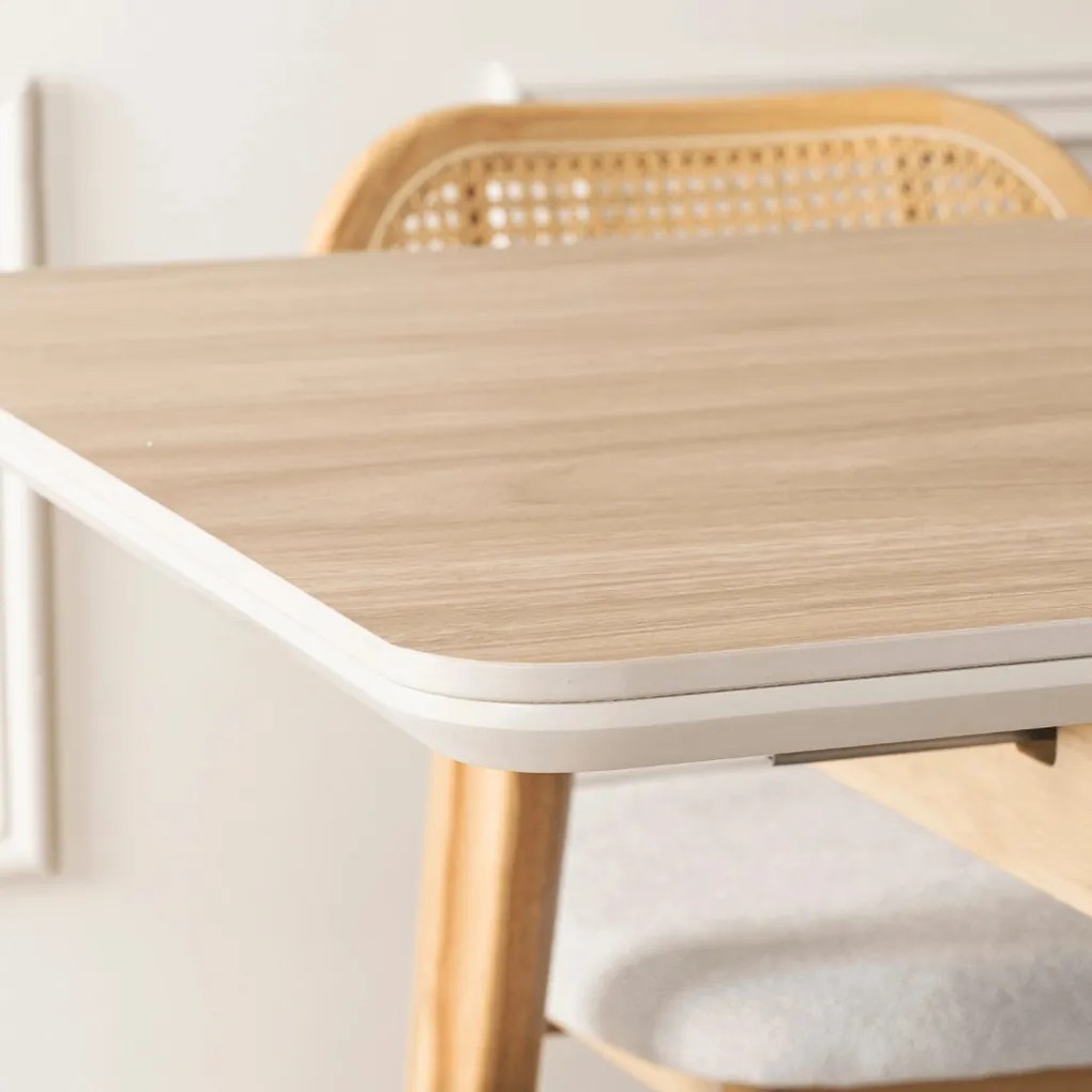 Stół SAMER Rozkładany Ceramiczny 138-178 cm Dąb