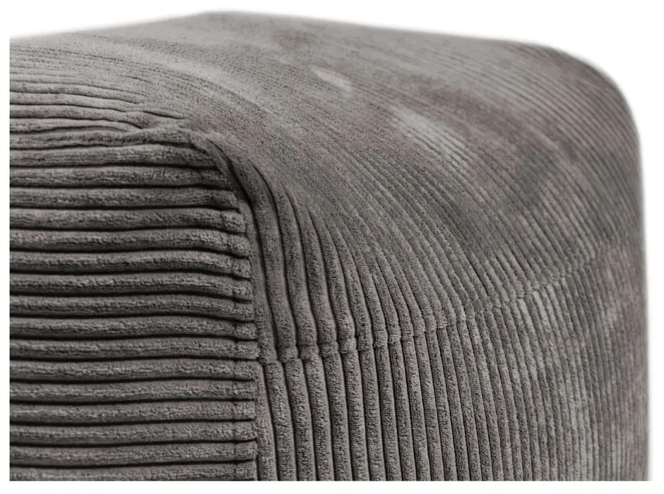 Zöld kordbársony babzsákfotel Plus 70 Lounge – SLOWDOWN