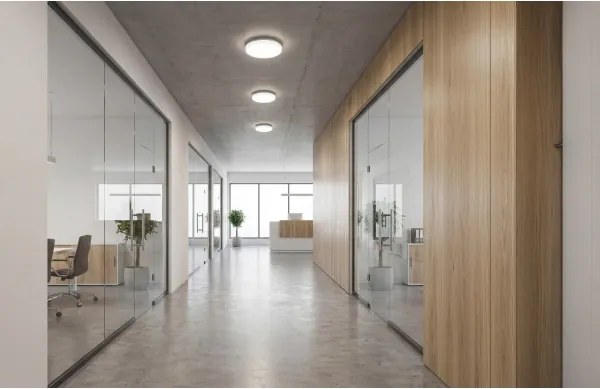Kanlux 26439 - VARSO LED mennyezeti lámpa, 22/30 W, 230 V, 3000/4000/6500 K (választható színhőmérsékletek), átm. 33 cm, IP54