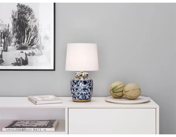 Cottex B2175BL - Asztali lámpa KLASSISK 1xE14/40W/230V kék