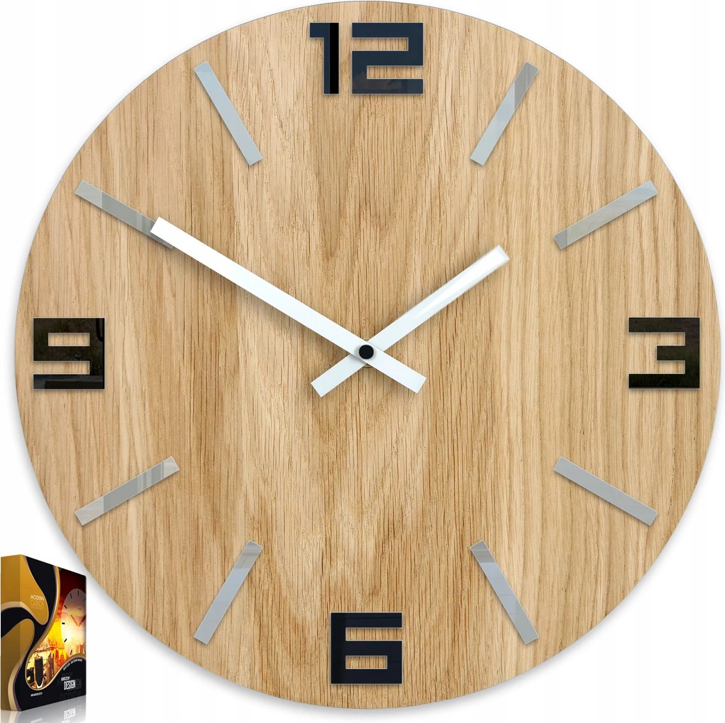 Arabic tölgyfa 3D falióra Csendes és jól olvasható 33,5cm