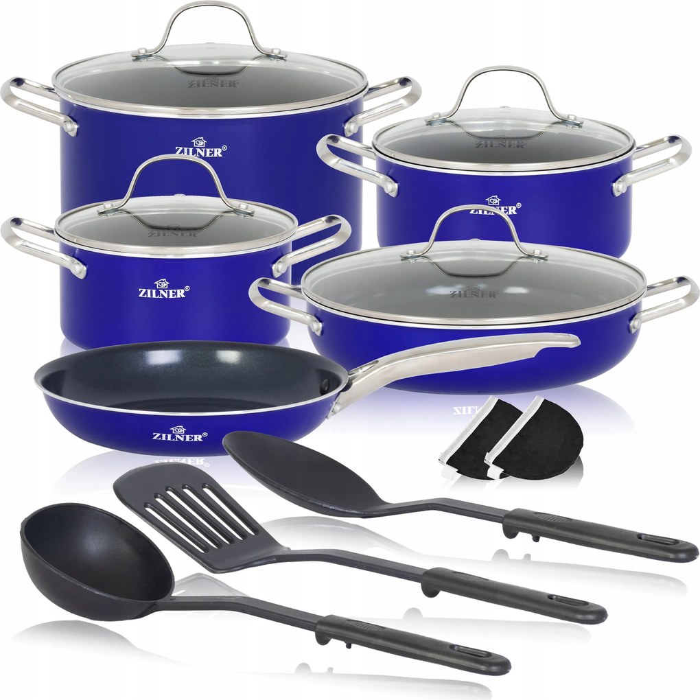 Edénykészlet Robusztus Indukciós Gáz 14EL Prémium Zilner