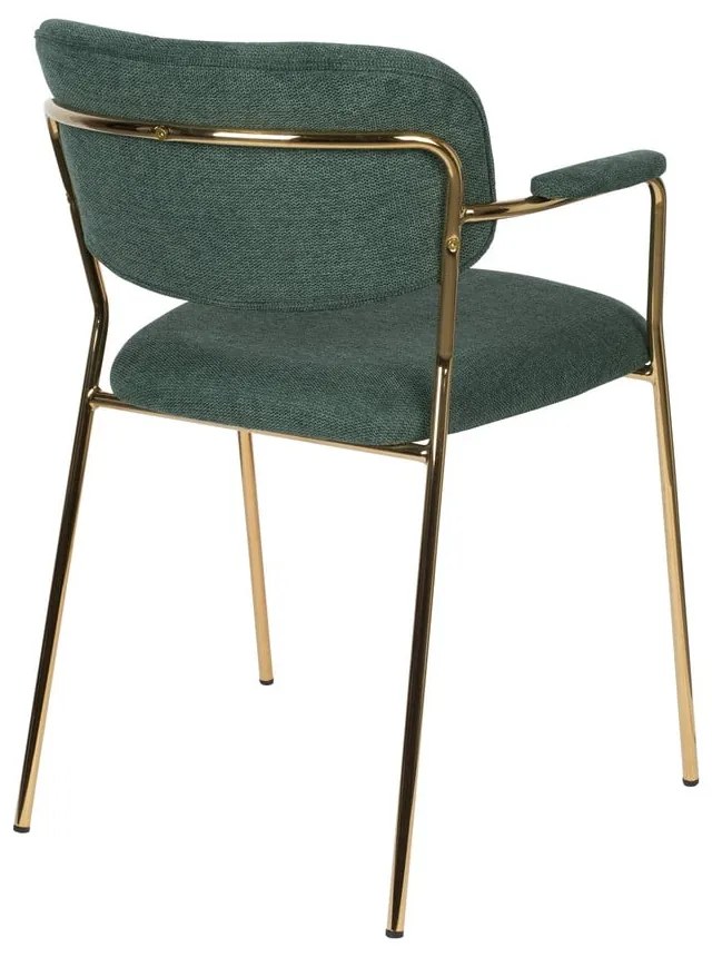 Sötétzöld étkezőszék szett 2 db-os Jolien – White Label