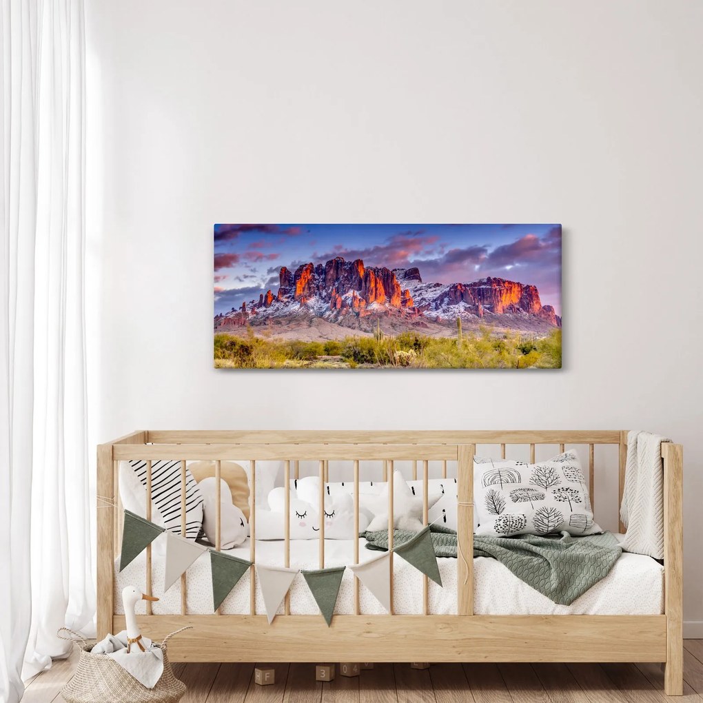 Kép - Hegyek Arizonában (120x50 cm)