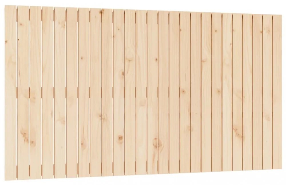 tömör fenyőfa fali fejtámla 159,5x3x90 cm