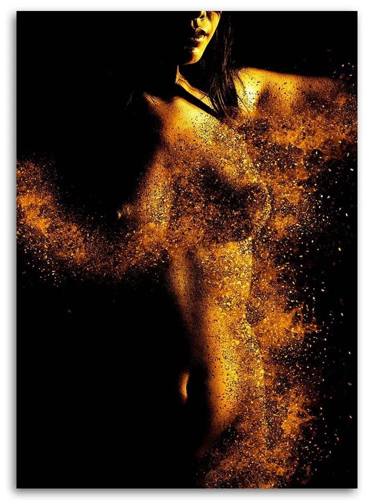 Gario Vászonkép Akt aranyporban Méret: 80 x 120 cm