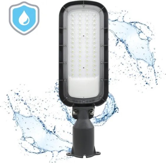 BRELUXO utcai LED lámpatest, 100 W, 230 V, 4000 K, IP65