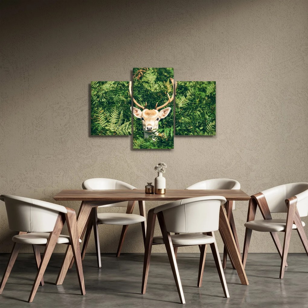 Kép - őz fej részlete (90x60 cm)