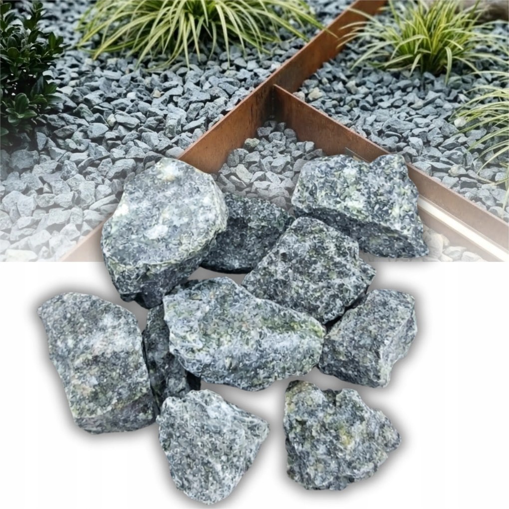 Forest Gránit Kerti Kő Dekor Gríz Szürke-zöld 1-3CM 1KG