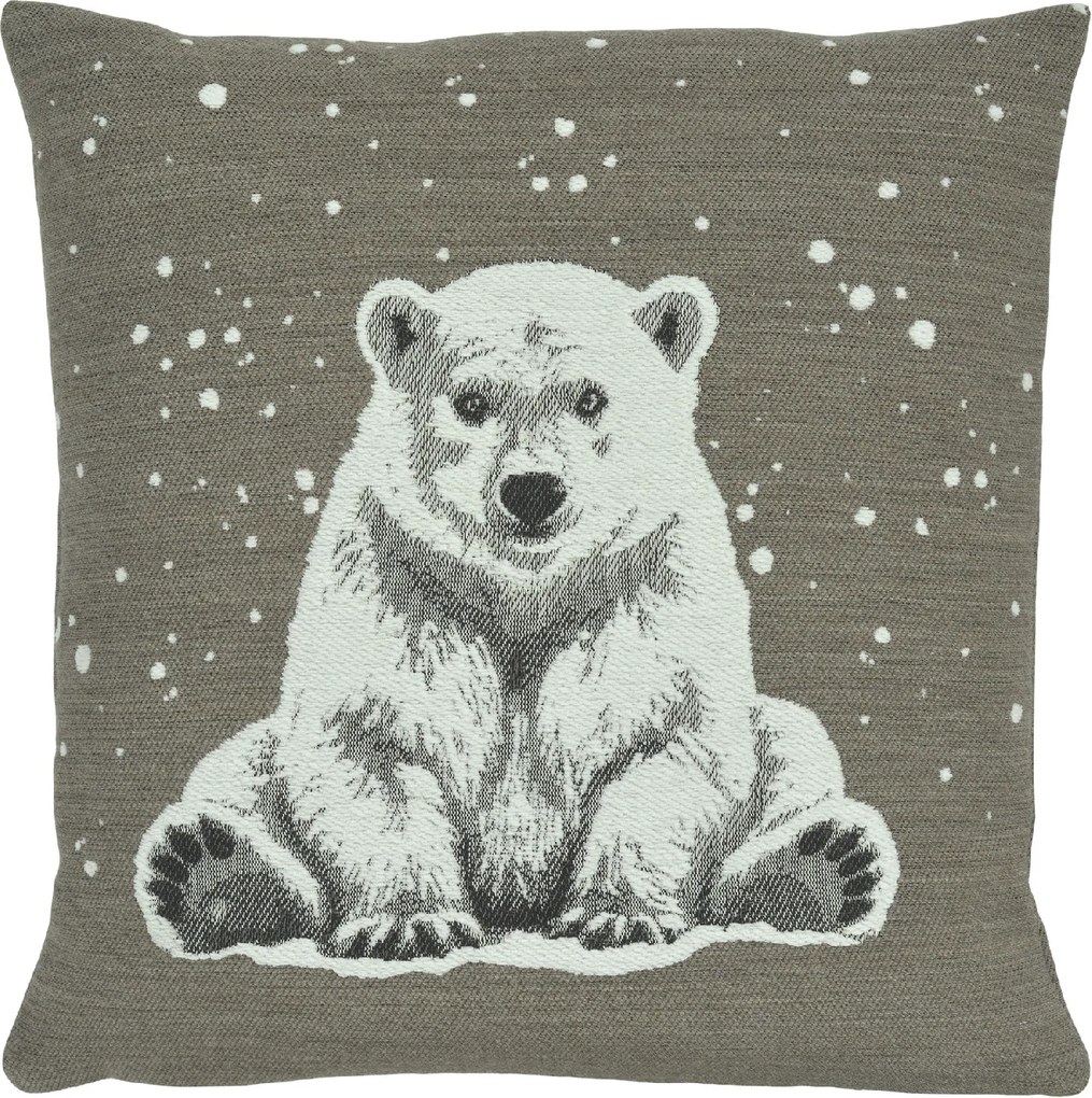 Arktos párnahuzat, négyzet 45x45 cm, bézs - Sander