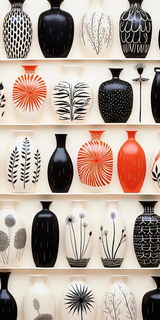 Poszter 50x100cm Agyag Harmónia