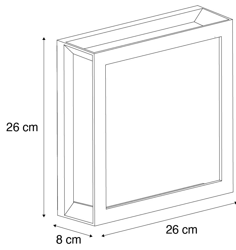 Modern kültéri fali lámpa fekete 2-lámpás IP44 - Jeffrey