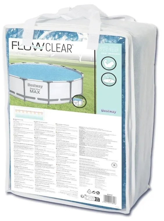 Bestway Flowclear szolár medence takaró ponyvaátmérő 417 cm