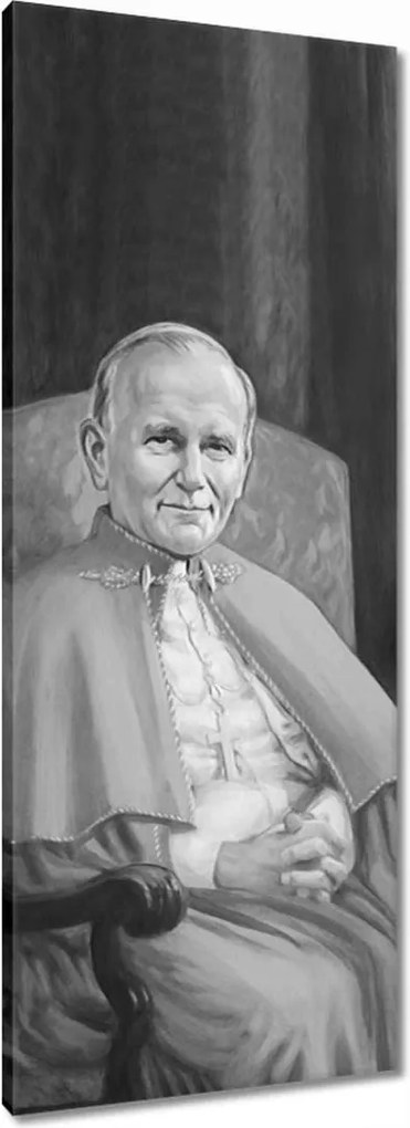 Festmények 40x100 II. János Pál pápa 2