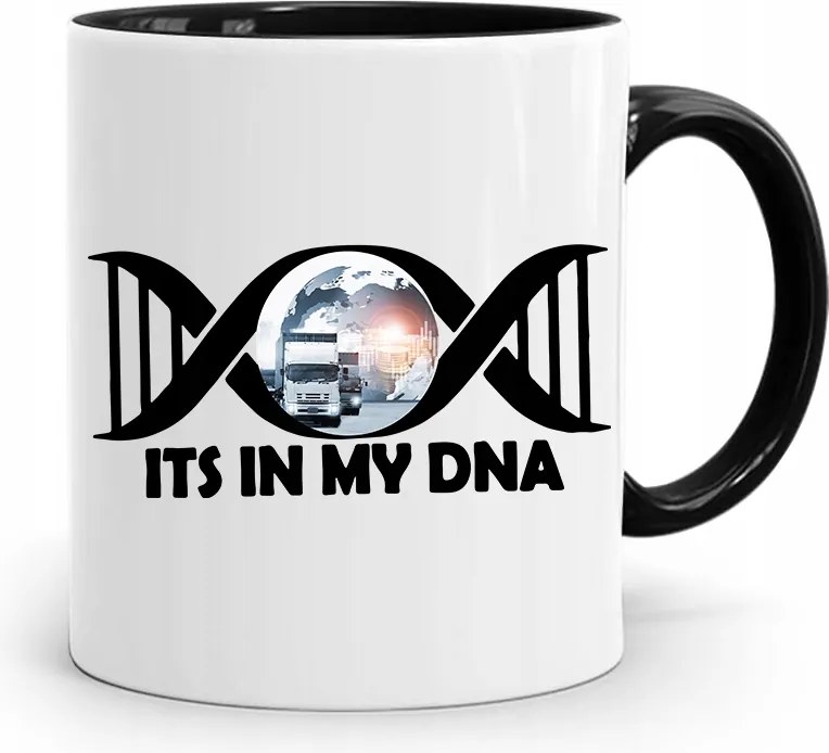 Logisztikai Bögre Fekete Születésnapi Ajándék fényképes nyomtatással