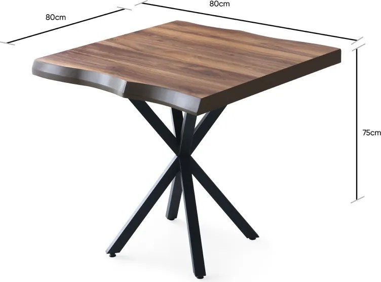 Safir étkezőasztal, 80 cm