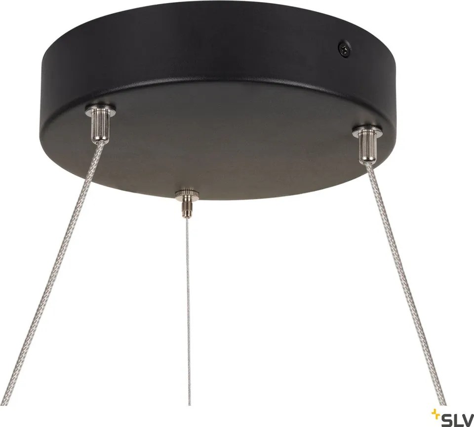 SLV 1004761 ONE Modern Led Függesztett Lámpa Fekete LED IP20