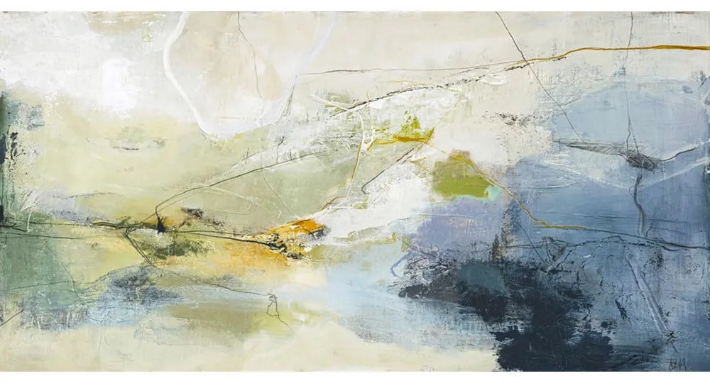 Kép kézzel festett részletekkel 140x70 cm Alight – Malerifabrikken