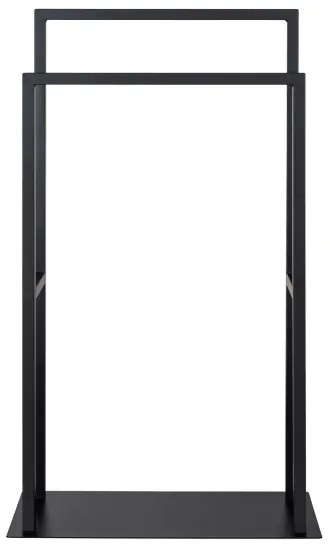 WENKO 26056100 - Törölközőállvány RIVALTA 46x80 cm rozsdamentes acél/fekete