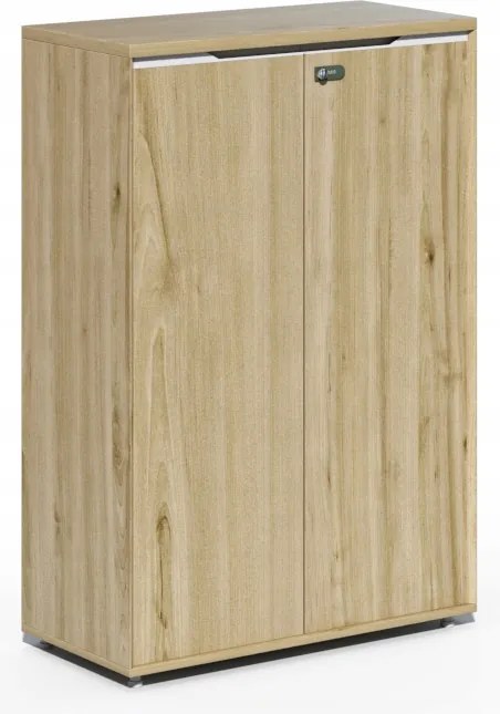 Houseland Profit Dru 03 irodai szekrény natúr tölgyfa