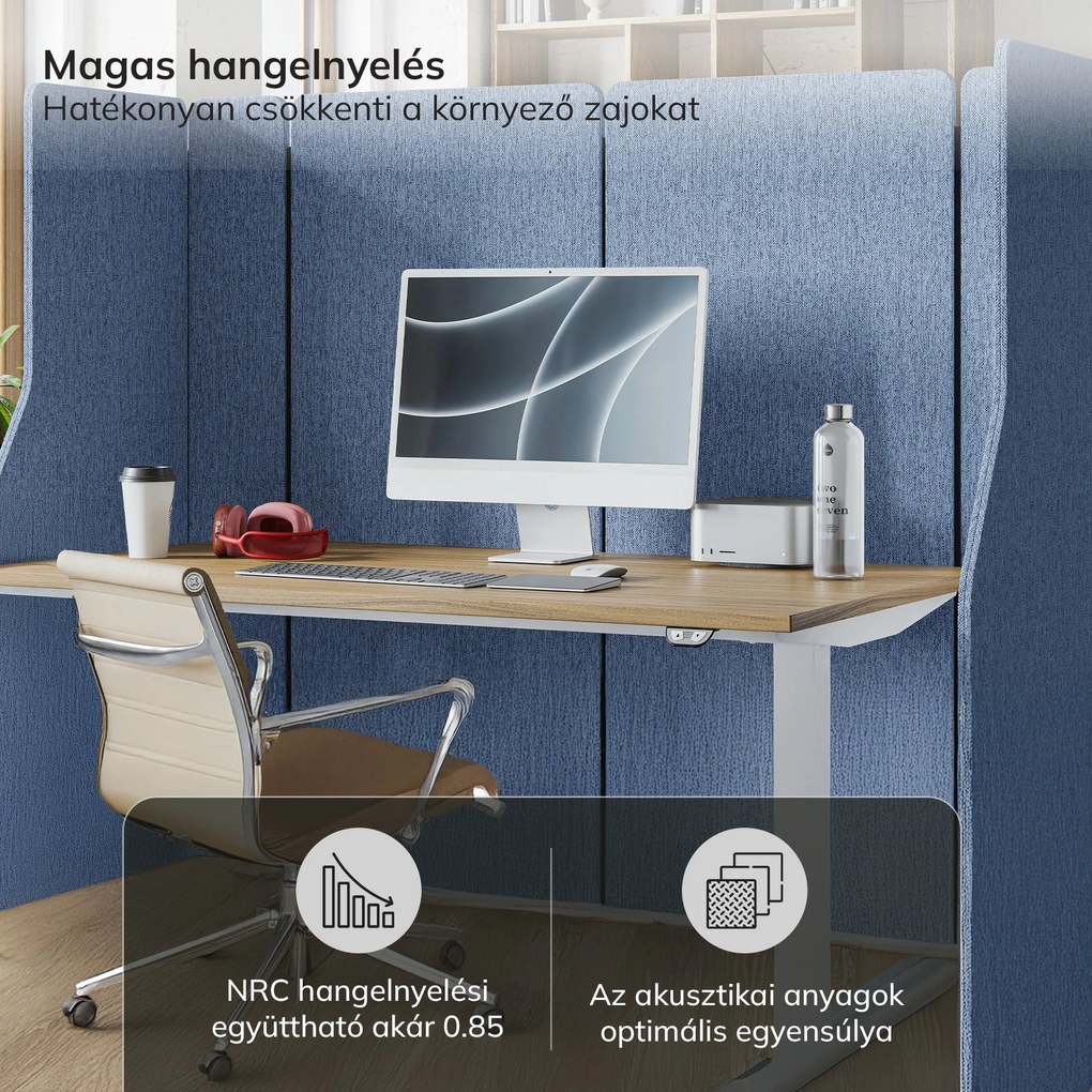 akusztikus falpanel SADIE Frozen Lake 280/145 cm