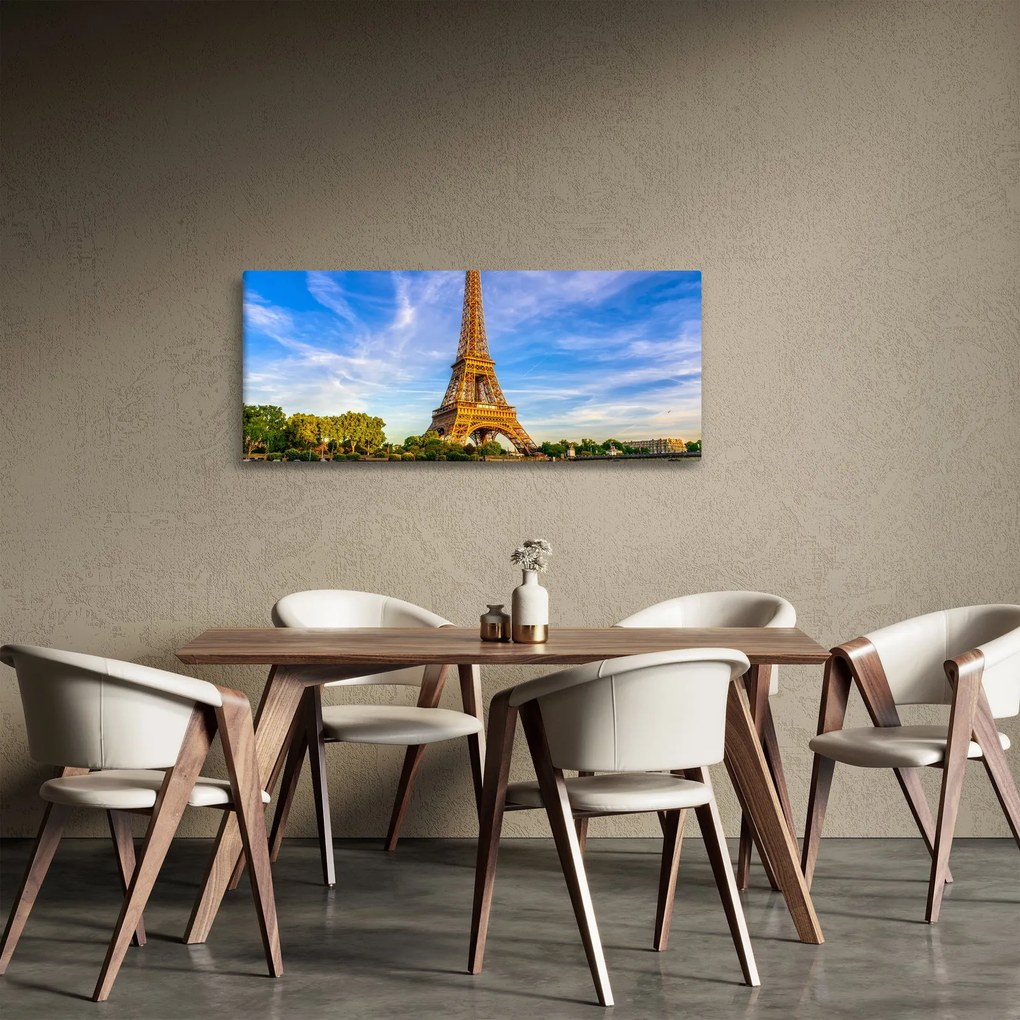 Kép - Eiffel-torony (120x50 cm)