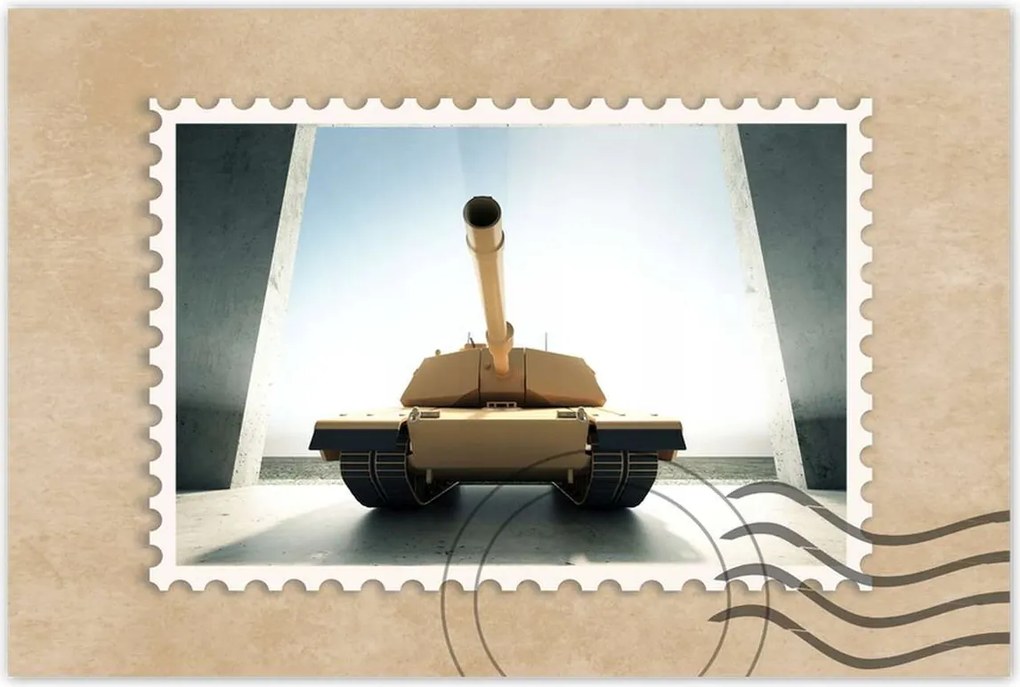 Poszterek 120x80 Erőteljes katonai jármű