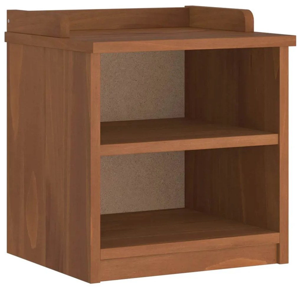 SANDNES tömör fenyőfa előszobapad 45x40x50 cm