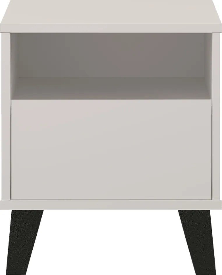 Éjjeliszekrény, cashmere, BOGAN NEW 1S