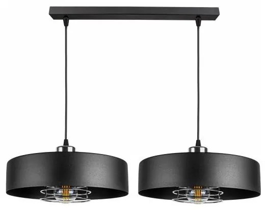 Csillár zsinóron VEST 2xE27/60W/230V