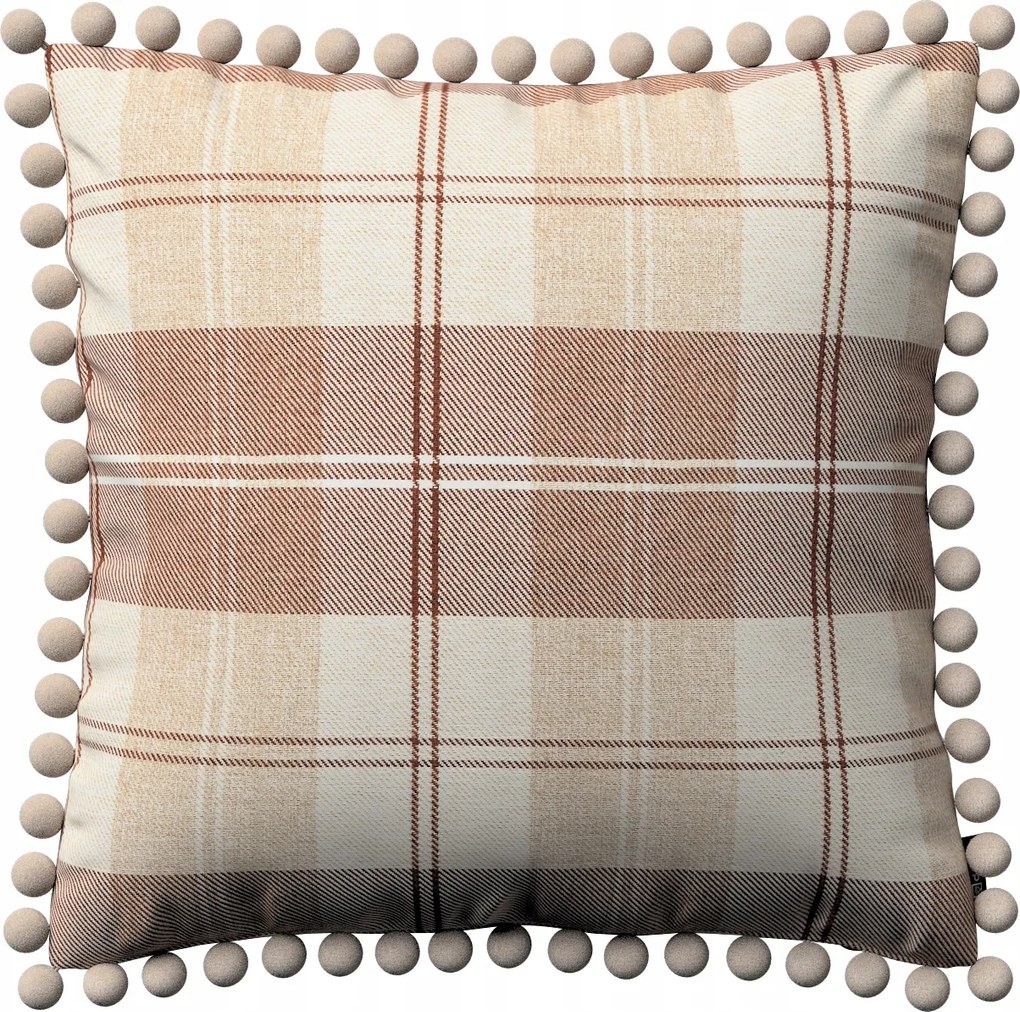 Dekoria Párnahuzat 45x45 barna árnyalatok